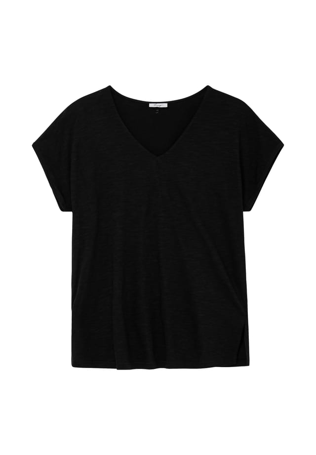 Футболка с V-образным вырезом из пряжи типа «слэб» Sheego, черный
Футболка с V-образным вырезом из пряжи типа «слэб» Sheego, черный