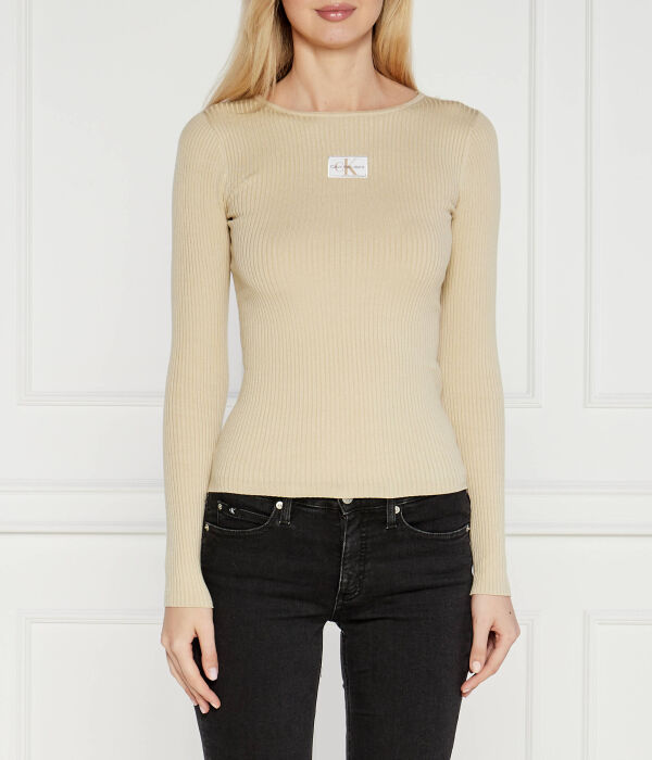 Свитер Slim fit Calvin Klein Jeans, желтый
Свитер Slim fit Calvin Klein Jeans, желтый