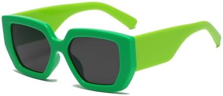 Винтажные квадратные солнцезащитные очки 2027 года для женщин и мужчин, с широкими дужками и крупной оправой, черные и зеленые, с защитой от УФ-излучения UV400 MTZJH, Green
Винтажные квадратные солнцезащитные очки 2027 года для женщин и мужчин, с широкими дужками и крупной оправой, черные и зеленые, с защитой от УФ-излучения UV400 MTZJH, Green