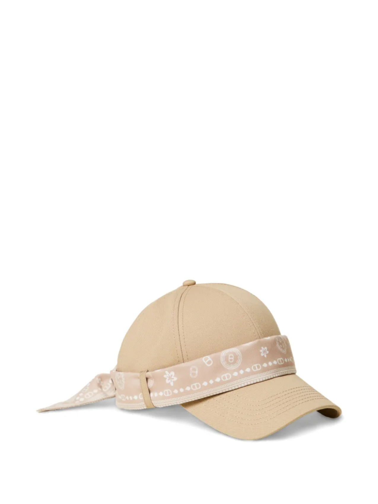 Кепка с принтованным шарфом TWINSET, нейтральный
Кепка с принтованным шарфом TWINSET, нейтральный