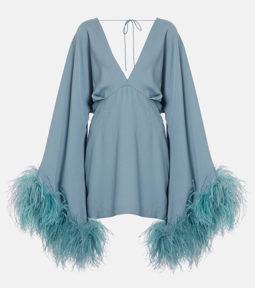 Великолепное мини-платье с перьями Taller Marmo, Cloud
Великолепное мини-платье с перьями Taller Marmo, Cloud