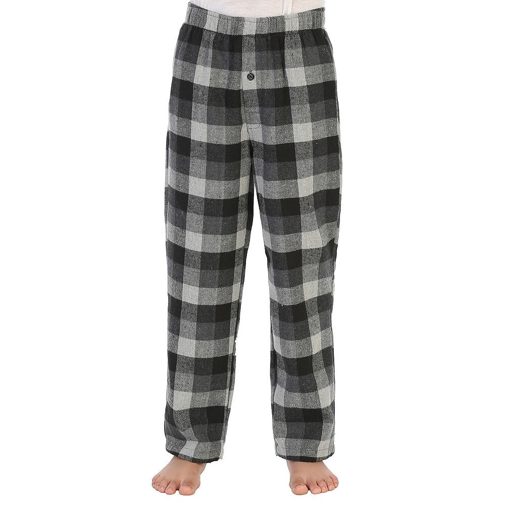 Детские фланелевые пижамные штаны Gioberti - окрашенная пряжа с эластичной резинкой на талии, цвет Black Charcoal Gray
Детские фланелевые пижамные штаны Gioberti - окрашенная пряжа с эластичной резинкой на талии, цвет Black Charcoal Gray