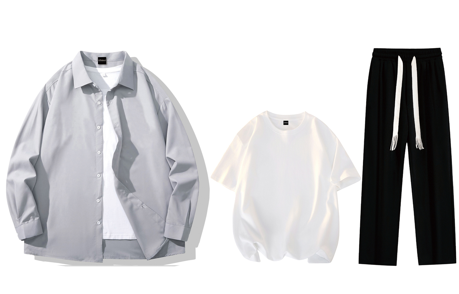 Комлпект Shirt Matching Set Fall And Winter Unisex LA'T.WEEKEND
Комлпект Shirt Matching Set Fall And Winter Unisex LA'T.WEEKEND