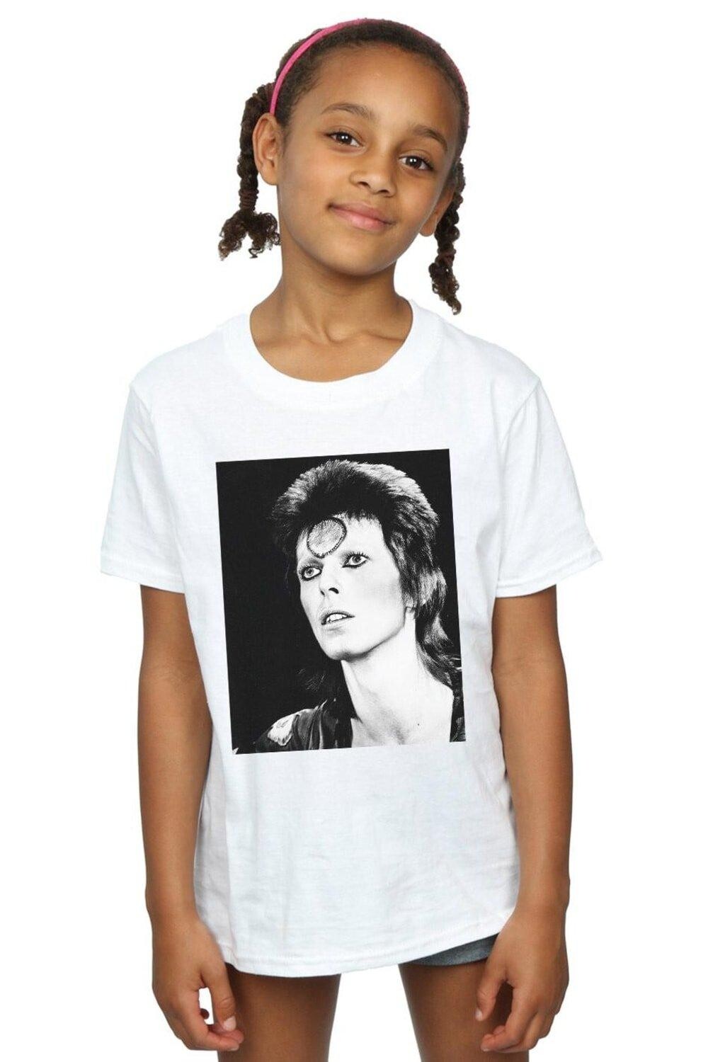 Хлопковая футболка с эффектом Зигги David Bowie, белый
Хлопковая футболка с эффектом Зигги David Bowie, белый