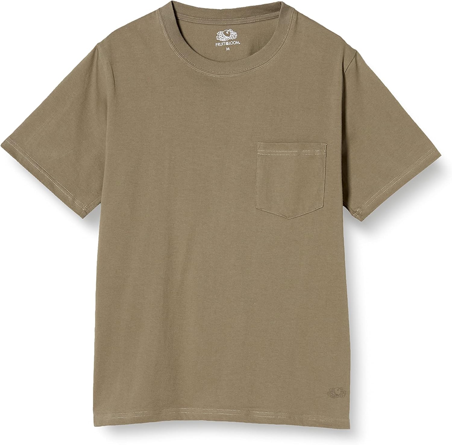 Футболка Fruit of the Loom, унисекс, для взрослых, с карманом, хаки
Футболка Fruit of the Loom, унисекс, для взрослых, с карманом, хаки