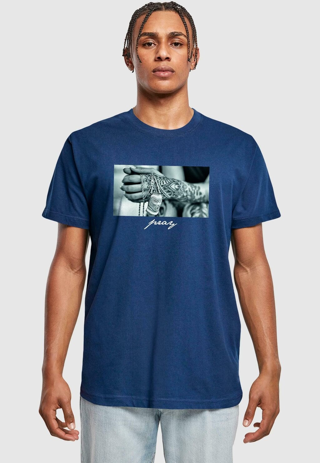 Футболка с принтом PRAY Mister Tee, светло-голубой
Футболка с принтом PRAY Mister Tee, светло-голубой