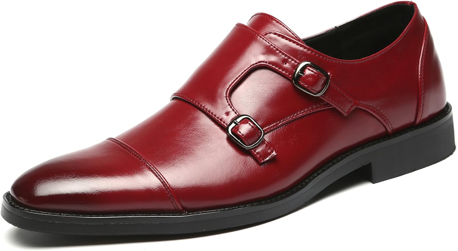 Мужские классические туфли Итальянская мода Двойной ремешок Мокасины слипоны Оксфорд из кожи для мужчин Santimon, красный
Мужские классические туфли Итальянская мода Двойной ремешок Мокасины слипоны Оксфорд из кожи для мужчин Santimon, красный