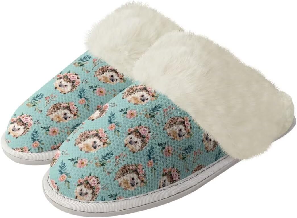 Женские и мужские забавные пушистые тапочки с животными для пары, противоскользящие домашние туфли с резиновой подошвой, уютные Xixirimido, Hedgehogs
Женские и мужские забавные пушистые тапочки с животными для пары, противоскользящие домашние туфли с резиновой подошвой, уютные Xixirimido, Hedgehogs