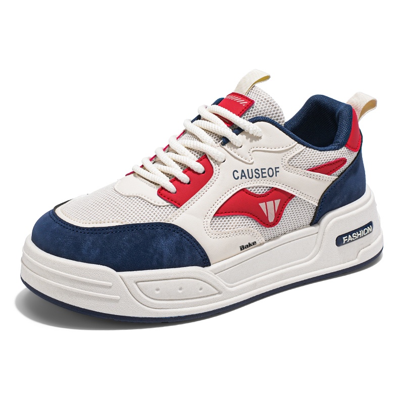 BAKE Дышащие и износостойкие мужские лоу-топы для скейтборда бело-синие, цвет White Blue
BAKE Дышащие и износостойкие мужские лоу-топы для скейтборда бело-синие, цвет White Blue