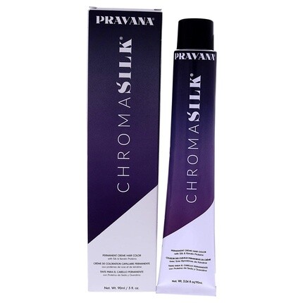 Кремовая краска для волос Chromasilk 6,45 Темно-медный блондин красного дерева, 3 унции, Pravana 
Кремовая краска для волос Chromasilk 6,45 Темно-медный блондин красного дерева, 3 унции, Pravana