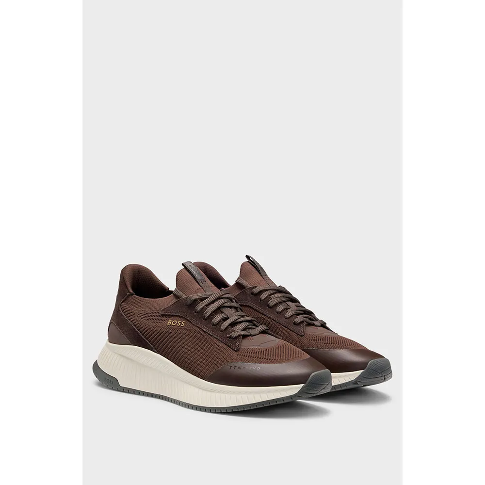 Кроссовки BOSS Ttnm Evo Slon Knrsd 10263095, коричневый
Кроссовки BOSS Ttnm Evo Slon Knrsd 10263095, коричневый