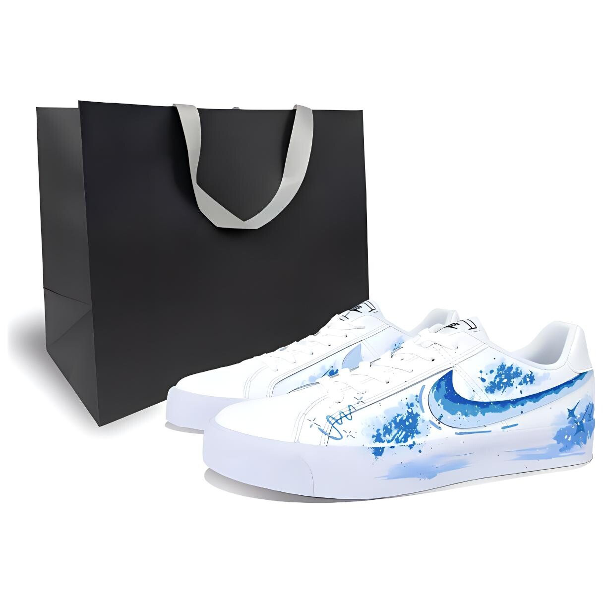 Кроссовки Nike Court Royale Skateboarding Shoes Unisex Low-top White/Blue, белый/синий
Кроссовки Nike Court Royale Skateboarding Shoes Unisex Low-top White/Blue, белый/синий