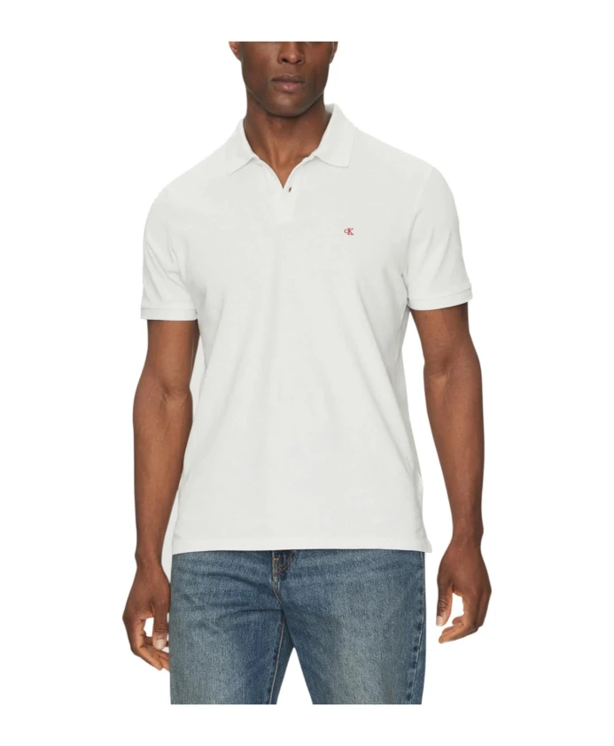 Белая рубашка-поло с планкой на пуговицах Calvin Klein Jeans, белый
Белая рубашка-поло с планкой на пуговицах Calvin Klein Jeans, белый