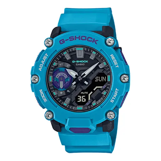 Часы CASIO G-Shock Analog-Digital 'Blue', синий 
Часы CASIO G-Shock Analog-Digital 'Blue', синий