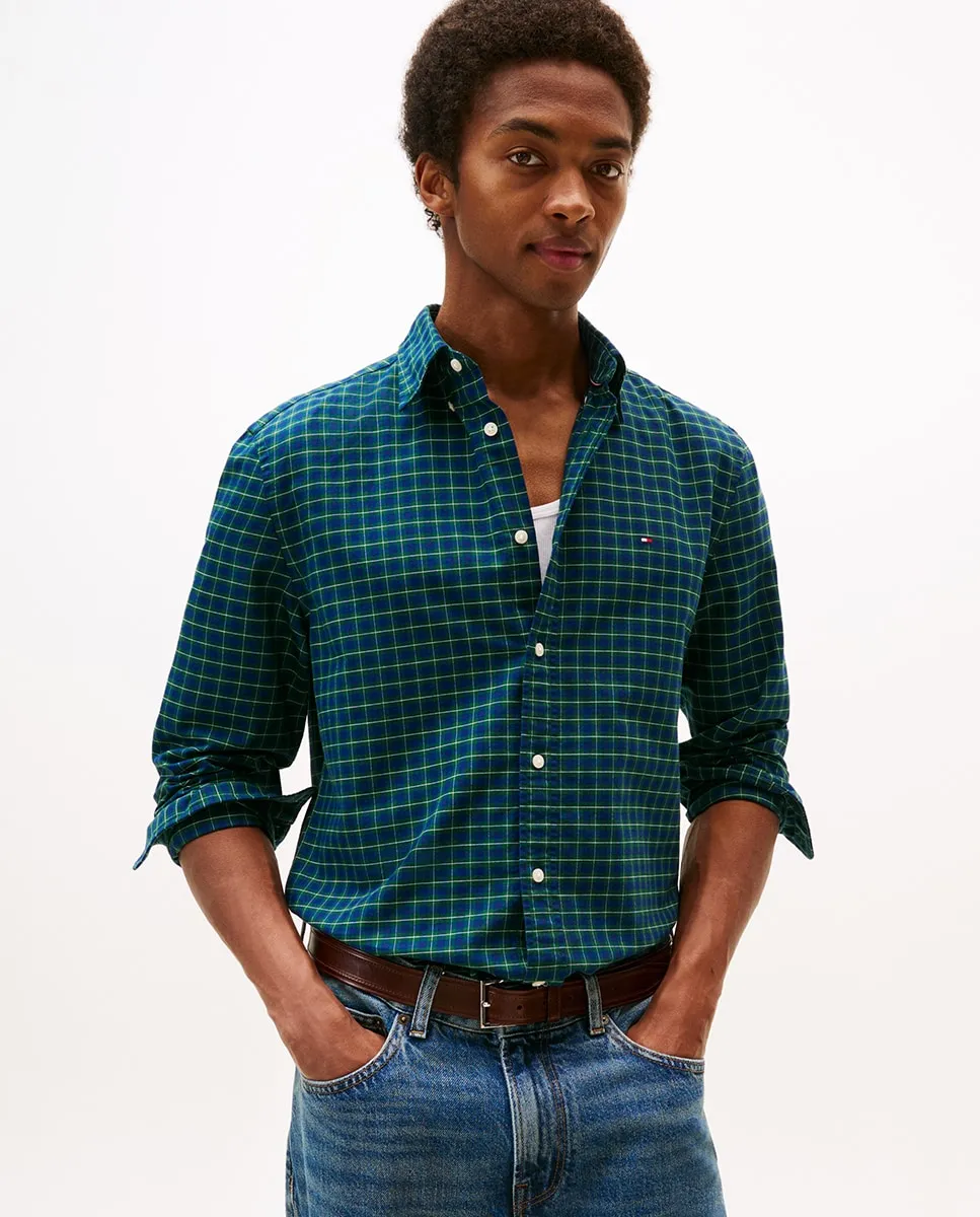 Мужская рубашка с принтом в стиле Оксфорд Tommy Hilfiger, темно-синий
Мужская рубашка с принтом в стиле Оксфорд Tommy Hilfiger, темно-синий