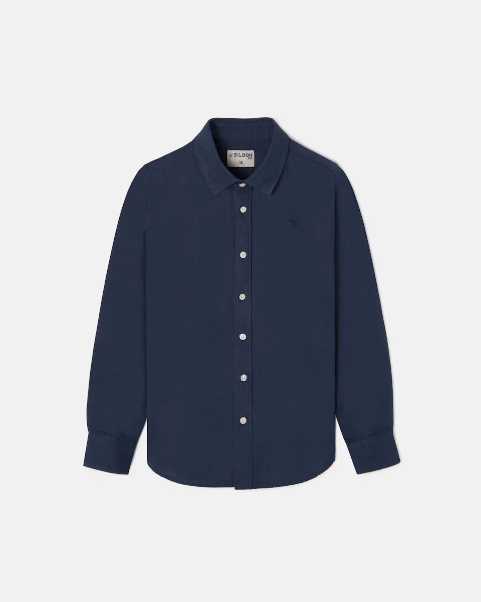 Детская спортивная мягкая рубашка с длинным рукавом Silbon, синий
Детская спортивная мягкая рубашка с длинным рукавом Silbon, синий