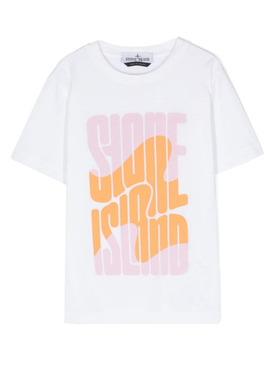 Stone Island Junior футболка с логотипом, белый
Stone Island Junior футболка с логотипом, белый