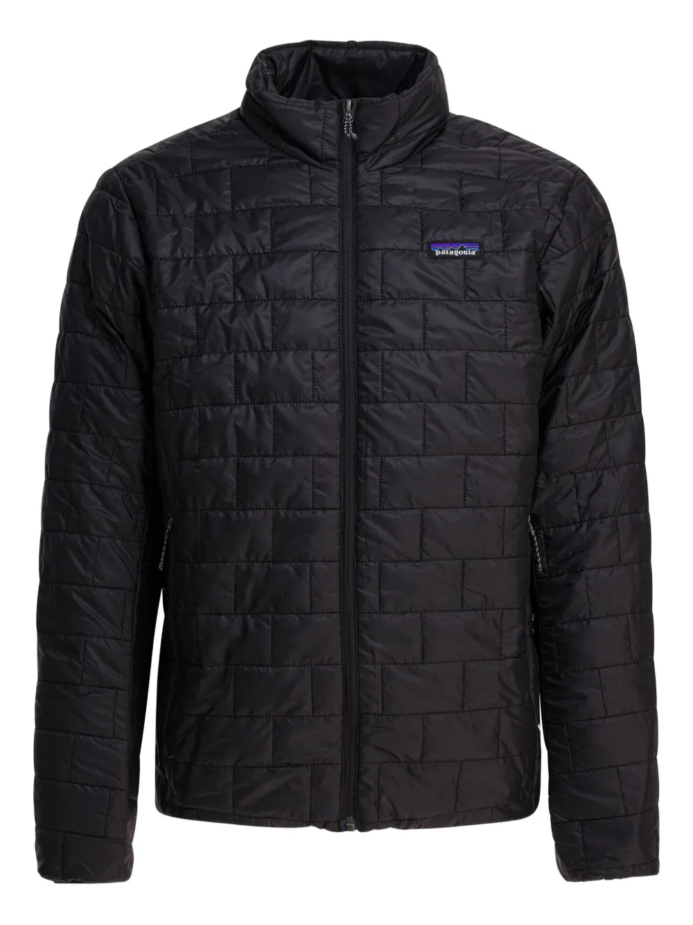 Стеганая куртка Nano на молнии Patagonia, черный
Стеганая куртка Nano на молнии Patagonia, черный