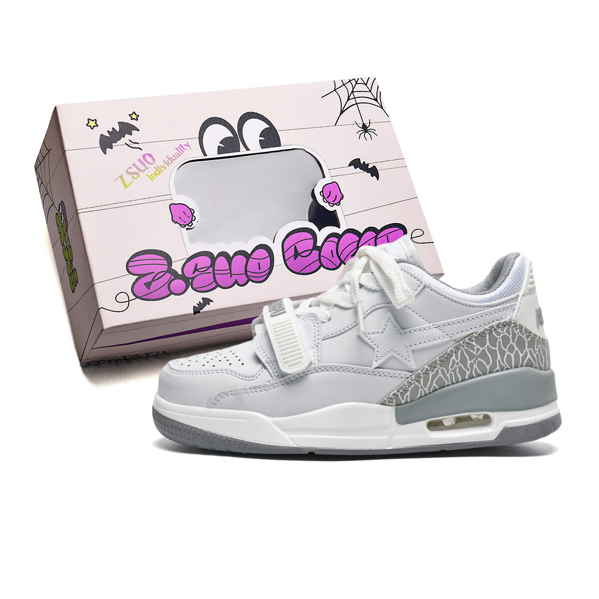 Кеды, обувь для скейтборда унисекс с низким верхом Z.Suo, цвет Blue/Yellow
Кеды, обувь для скейтборда унисекс с низким верхом Z.Suo, цвет Blue/Yellow