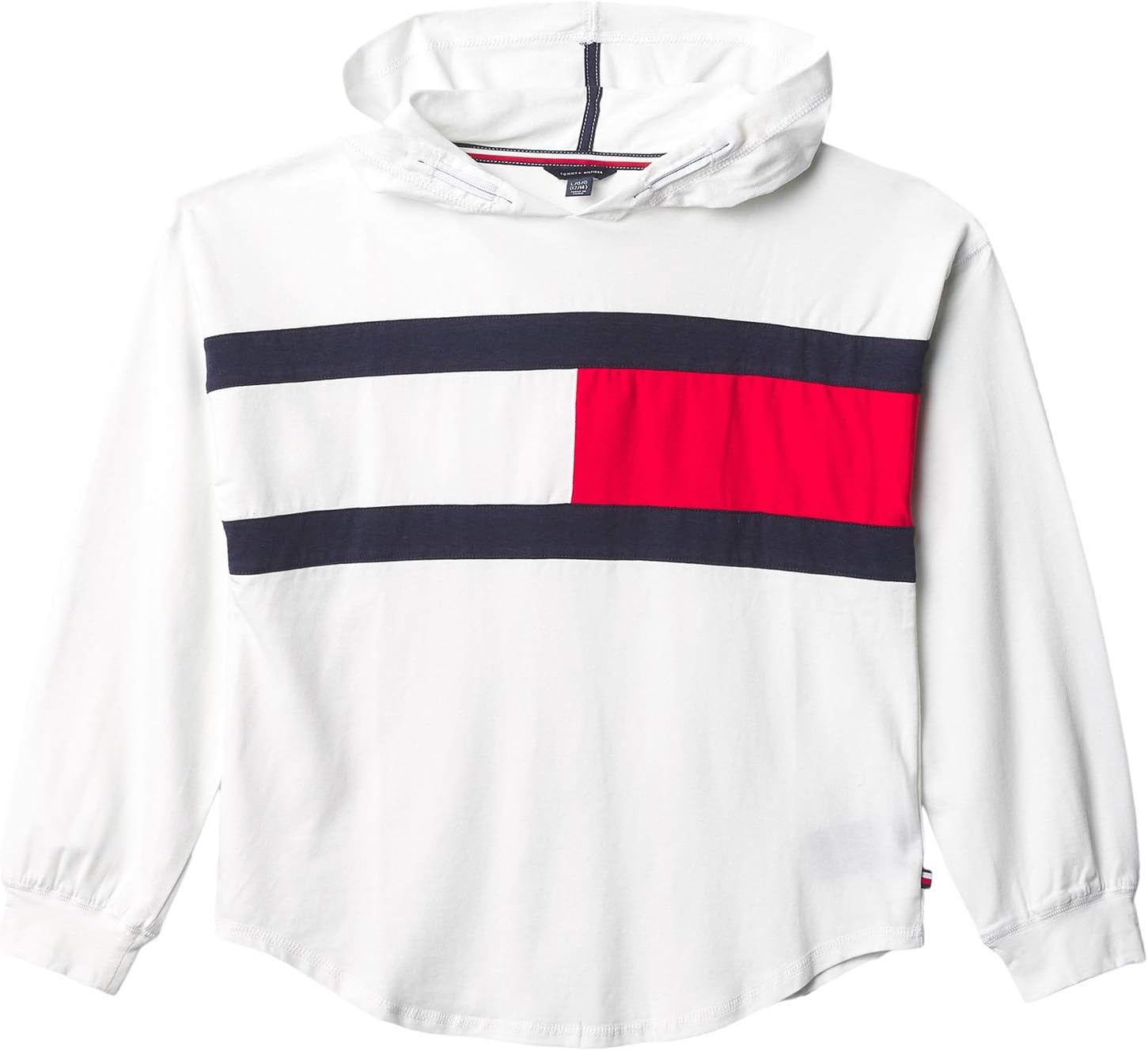 Толстовка с капюшоном Tommy Hilfiger для девочек с флагом-поповером (для детей старшего возраста), White
Толстовка с капюшоном Tommy Hilfiger для девочек с флагом-поповером (для детей старшего возраста), White