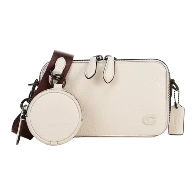 COACH Сумка через плечо Charter Cow Leather, кросс-боди Trumpets Unisex White
COACH Сумка через плечо Charter Cow Leather, кросс-боди Trumpets Unisex White