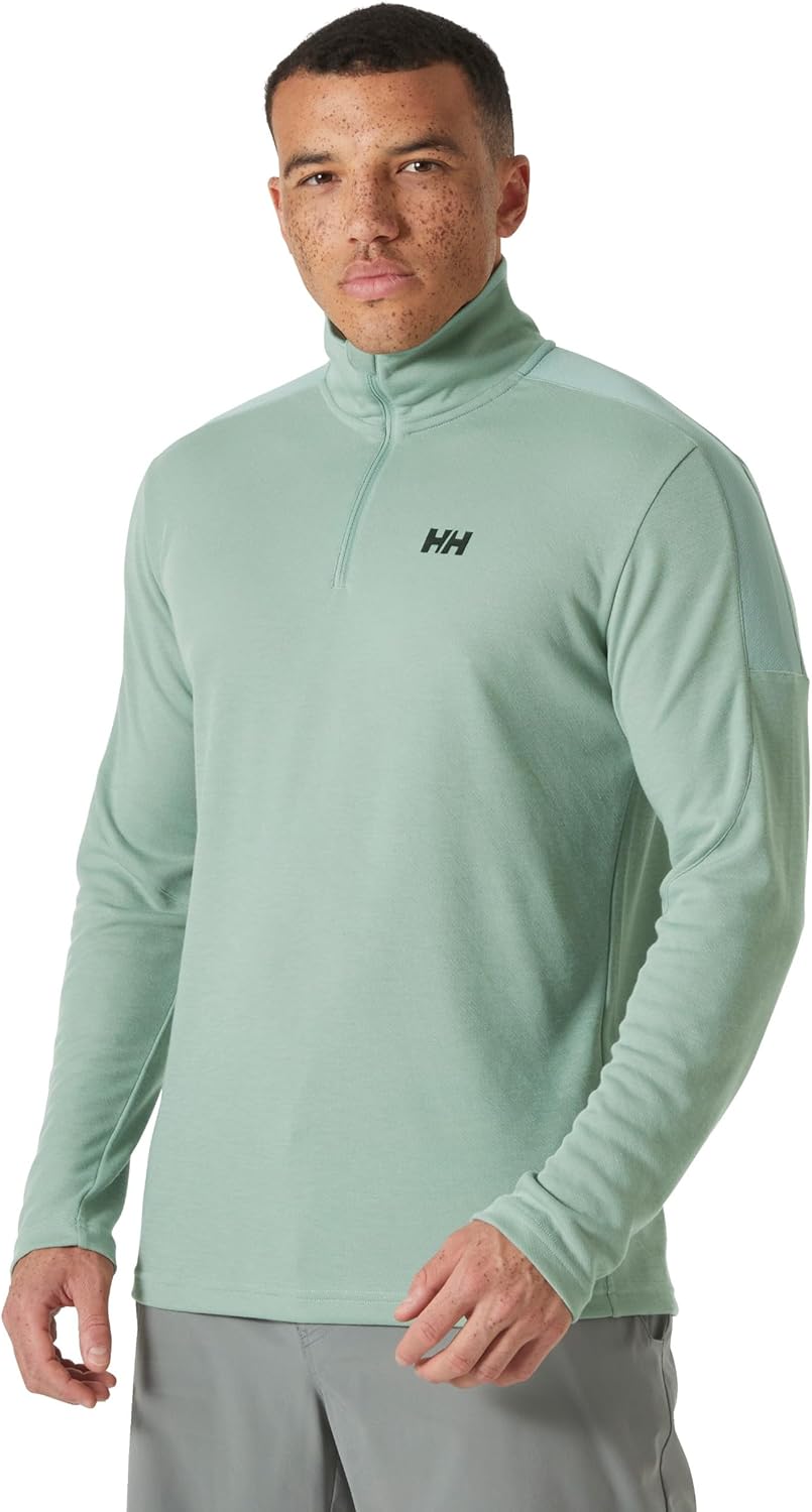 Пуловер Helly-Hansen HP 2.0 с молнией 1/2 - легкий мужской средний слой для парусного спорта, дышащий, тянется в четырех направлениях Helly Hansen, 484 Eucalyptus
Пуловер Helly-Hansen HP 2.0 с молнией 1/2 - легкий мужской средний слой для парусного спорта, дышащий, тянется в четырех направлениях Helly Hansen, 484 Eucalyptus