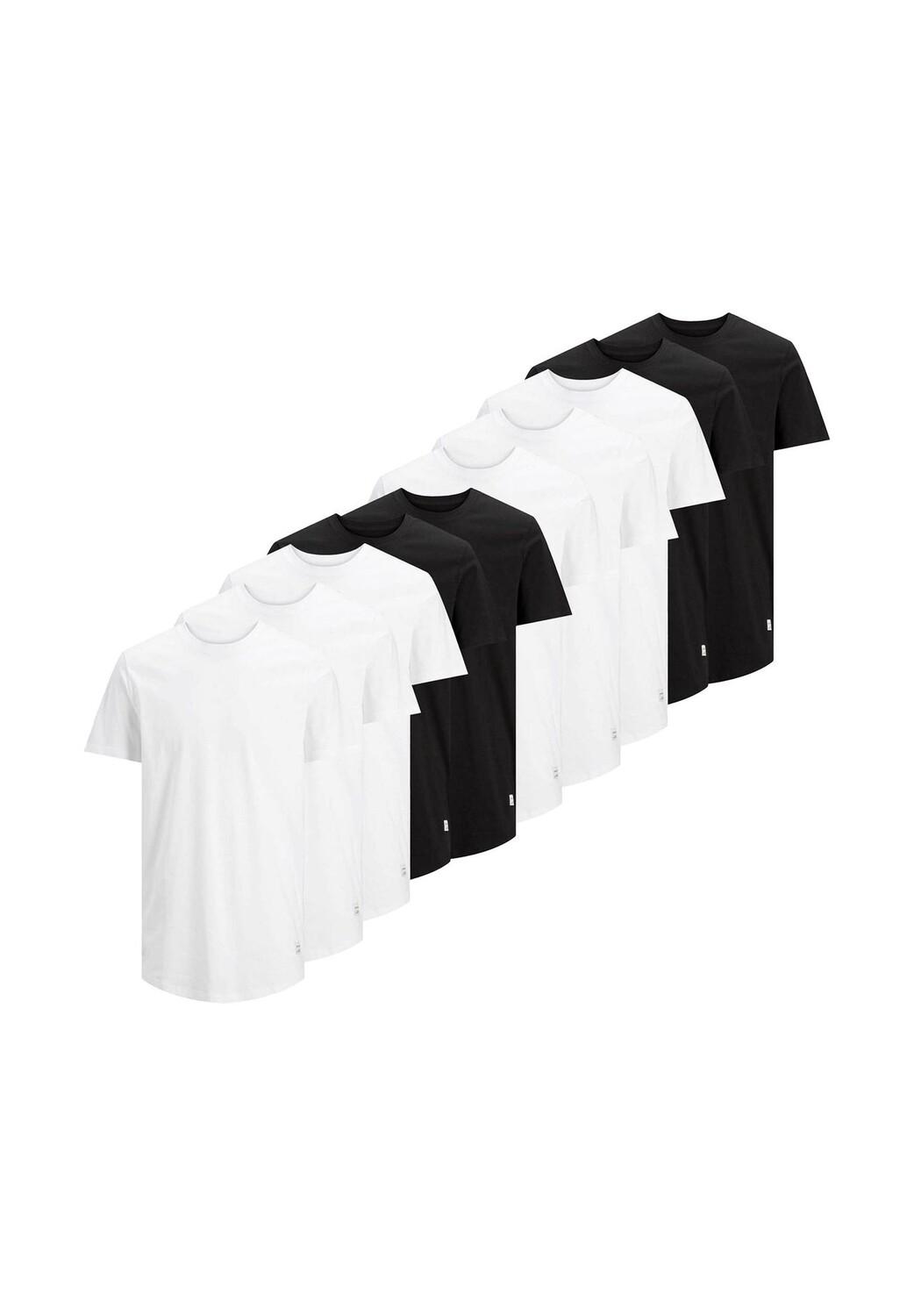 Мужская футболка, 10 шт. в упаковке - JJENOA, короткий рукав, круглый вырез, хлопок, однотонная JACK & JONES, черный
Мужская футболка, 10 шт. в упаковке - JJENOA, короткий рукав, круглый вырез, хлопок, однотонная JACK & JONES, черный