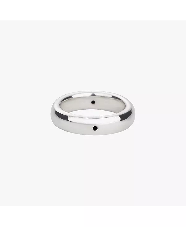 Кольцо Lenore из стерлингового серебра 18 карат с полировкой и позолотой — идея для подарка на праздник Bearfruit Jewelry, silver