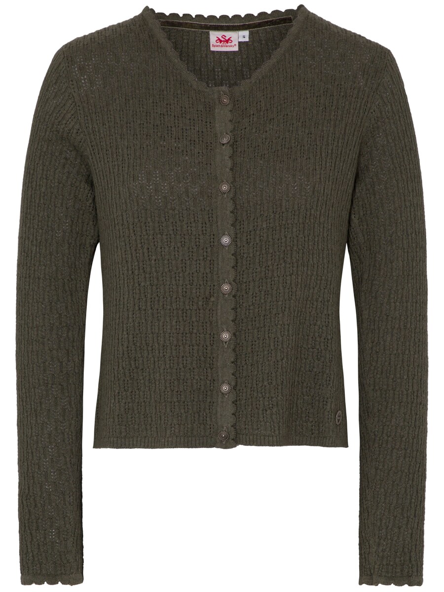 Вязаный кардиган SPIETH & WENSKY Gertrud, оливковый
Вязаный кардиган SPIETH & WENSKY Gertrud, оливковый
