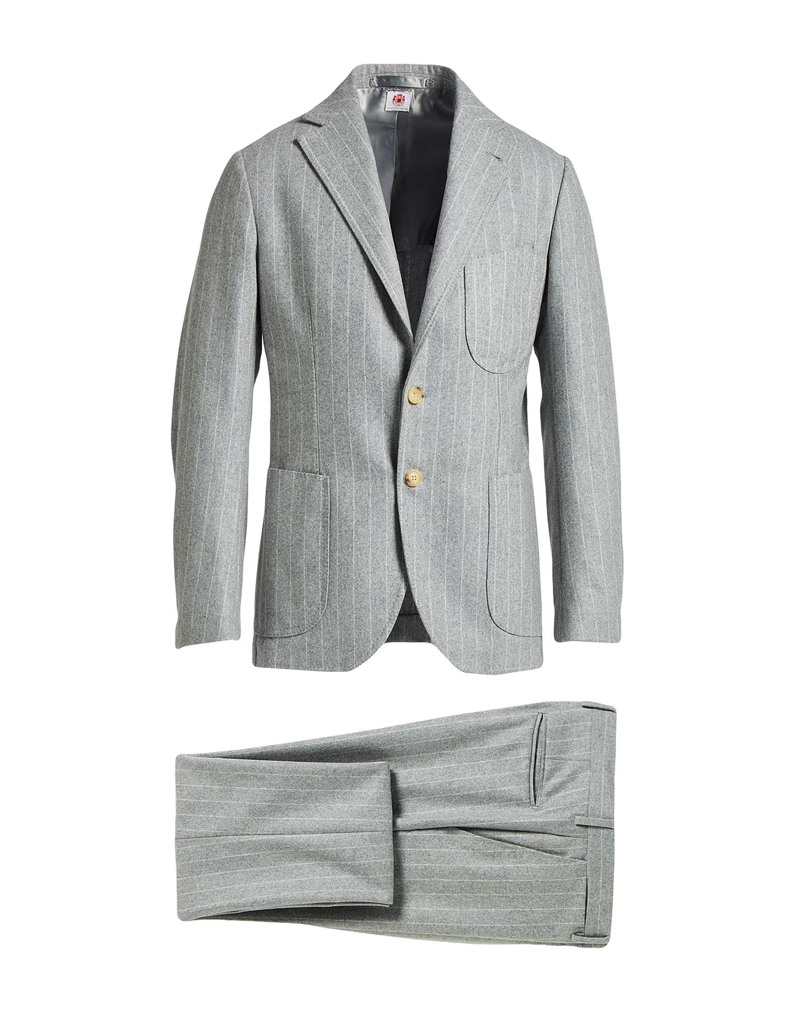 Костюм Luigi Borrelli Napoli, светло-серый
Костюм Luigi Borrelli Napoli, светло-серый