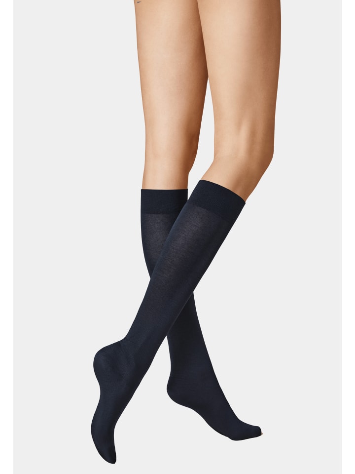 Носки Sensual Cotton, очень тонкие, темно-синего цвета Kunert
Носки Sensual Cotton, очень тонкие, темно-синего цвета Kunert