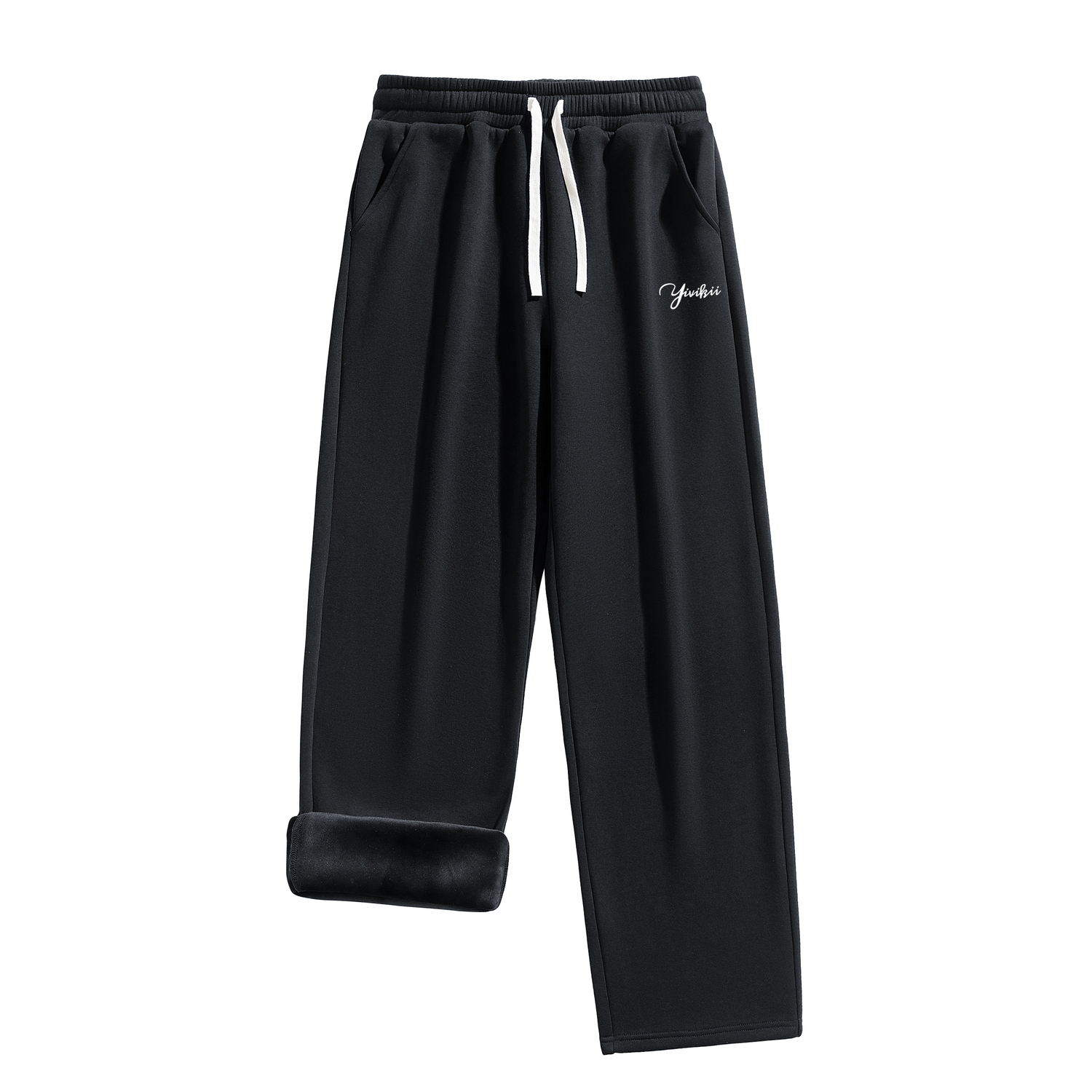 Повседневные брюки Unisex YIVIKII, черный
Повседневные брюки Unisex YIVIKII, черный