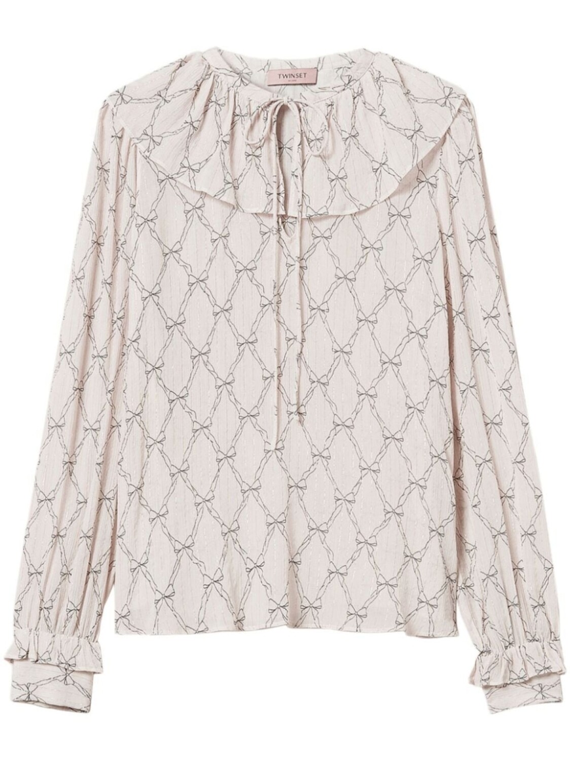 Блузка TWINSET с графическим принтом, серый
Блузка TWINSET с графическим принтом, серый