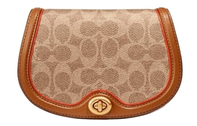 Кожаная седельная сумка через плечо поясная маленькая женская коричневая COACH
Кожаная седельная сумка через плечо поясная маленькая женская коричневая COACH