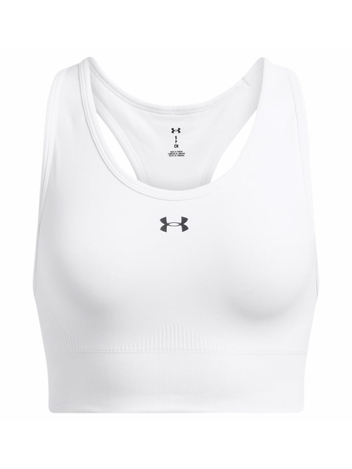 Under Armour Женский спортивный бюстгальтер белого цвета
Under Armour Женский спортивный бюстгальтер белого цвета