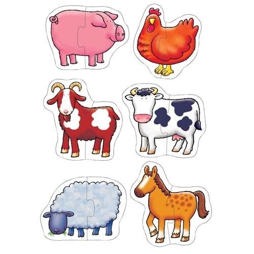 Bigjigs, пазл Домашние животные
Bigjigs, пазл Домашние животные