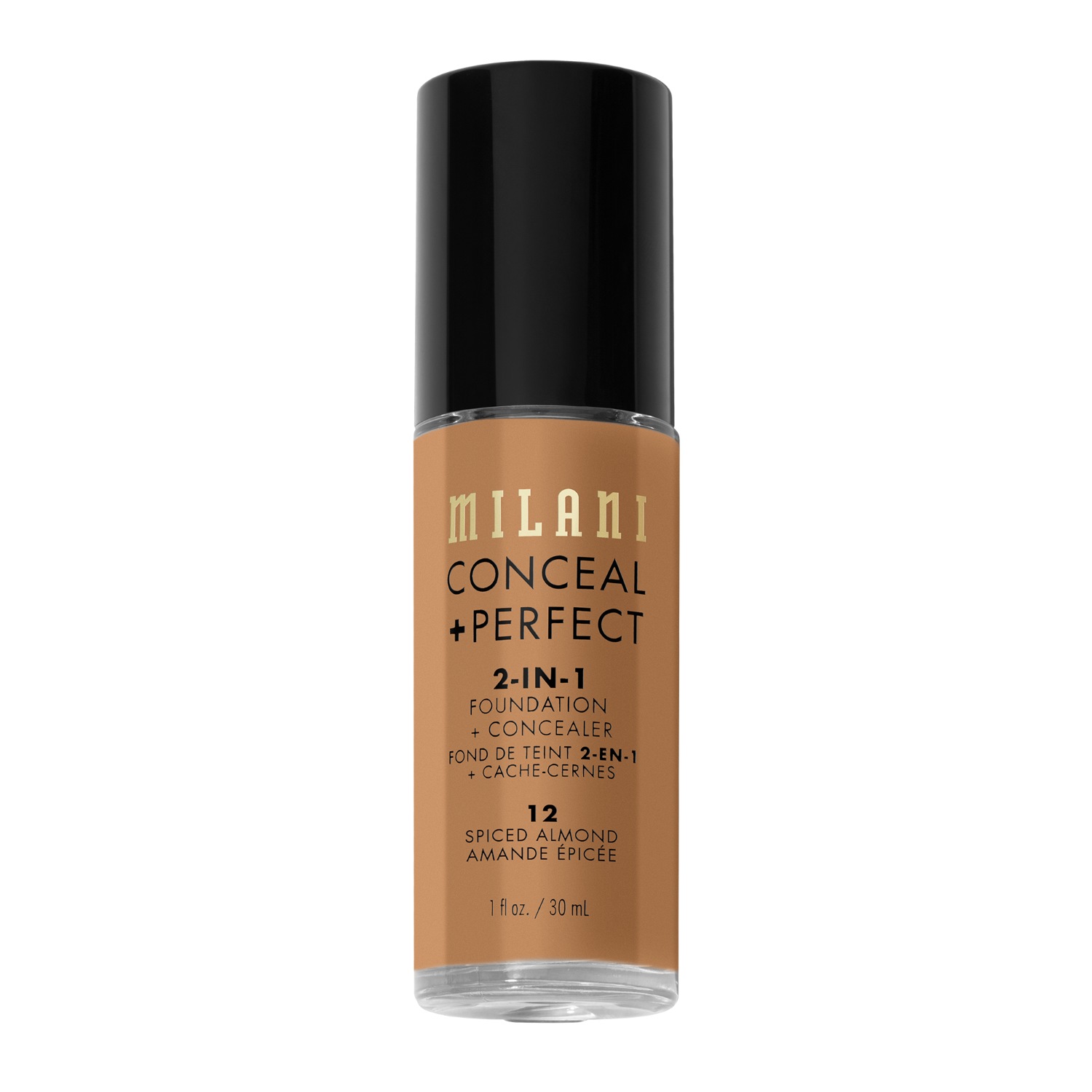 Тональный крем для лица conceal + perfect 2in1 Milani, 12 - spiced almond, объем 30 мл
Тональный крем для лица conceal + perfect 2in1 Milani, 12 - spiced almond, объем 30 мл