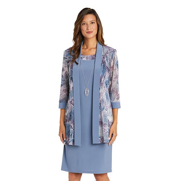 Женский сет из куртки и платья с принтом пафф R&M Richards
Женский сет из куртки и платья с принтом пафф R&M Richards