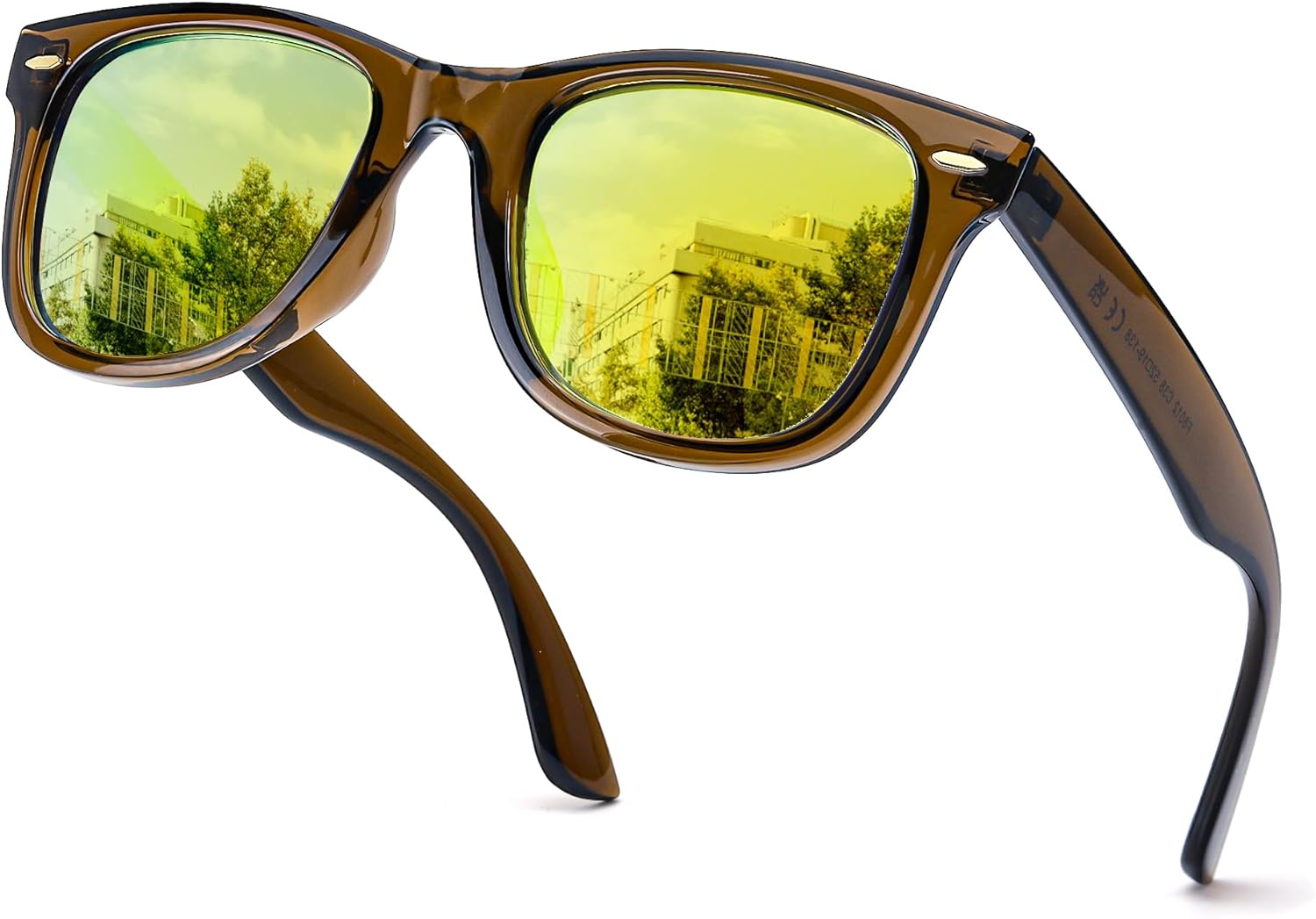 Поляризованные зеркальные солнцезащитные очки SIPHEW для женщин и мужчин, квадратной формы, с защитой от УФ-излучения, женские солнцезащитные очки для пляжа/спорта/фестивалей/вечеринок, A06-gold Mirror Lens
Поляризованные зеркальные солнцезащитные очки SIPHEW для женщин и мужчин, квадратной формы, с защитой от УФ-излучения, женские солнцезащитные очки для пляжа/спорта/фестивалей/вечеринок, A06-gold Mirror Lens