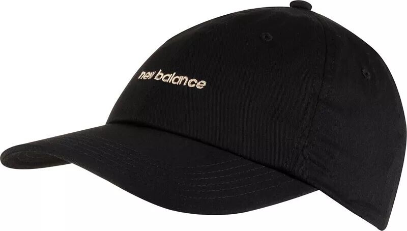 Женская кепка с 6 панелями и линейным логотипом New Balance, черный
Женская кепка с 6 панелями и линейным логотипом New Balance, черный