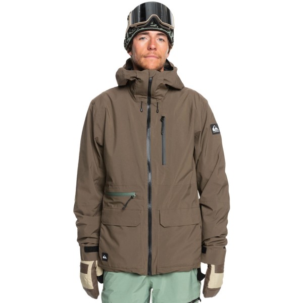 Эластичная куртка для сноуборда Quest Quiksilver, цвет canteen 
Эластичная куртка для сноуборда Quest Quiksilver, цвет canteen