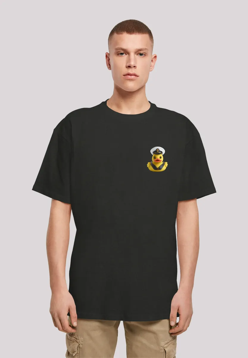 F4NT4STIC Футболка "Rubber Duck Captain OVERSIZE TEE", принт, черный
F4NT4STIC Футболка "Rubber Duck Captain OVERSIZE TEE", принт, черный