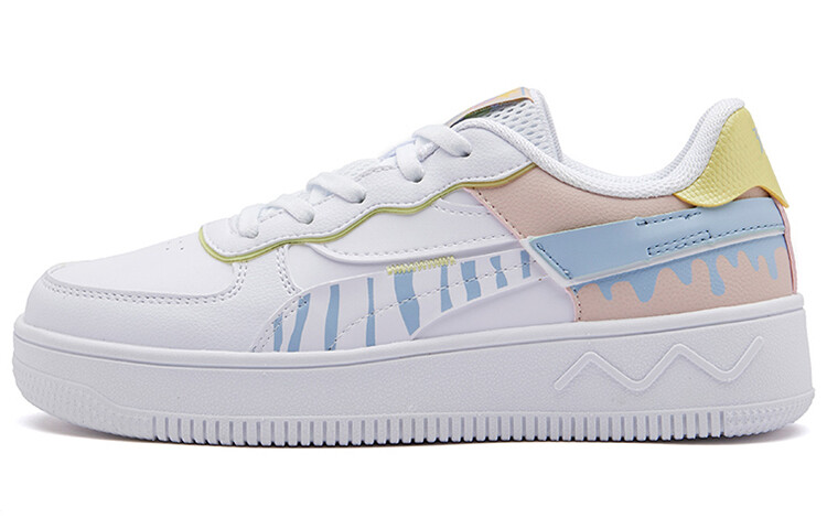 Кеды, скейтборд обувь женская низкая белый/синий 361°
Кеды, скейтборд обувь женская низкая белый/синий 361°