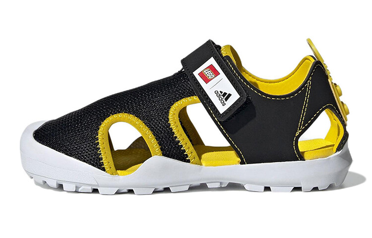 Lego X Captain Toey Детские сандалии Детские черные/желтые Adidas
Lego X Captain Toey Детские сандалии Детские черные/желтые Adidas