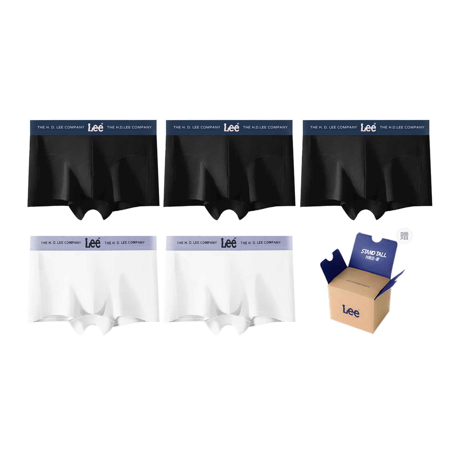 Классические трусы 101 для мужчин боксеры 3 5 штук Lee, белый
Классические трусы 101 для мужчин боксеры 3 5 штук Lee, белый