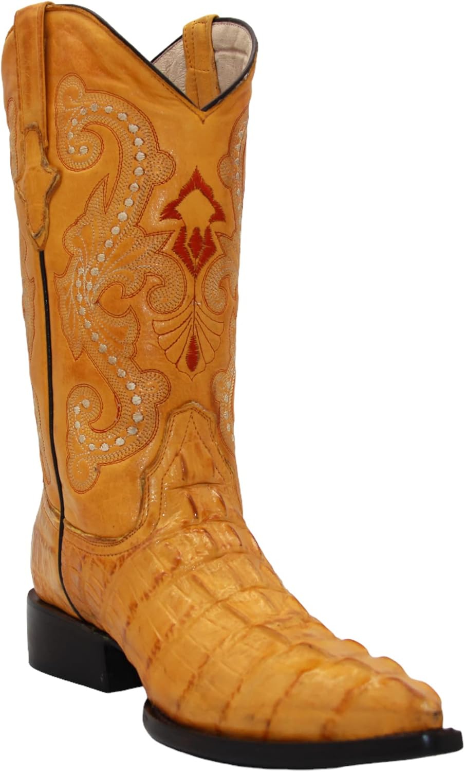 Мужские ковбойские западные сапоги с узором крокодила и аллигатора из кожи, с заостренным носком The Western Shops, Mustard
Мужские ковбойские западные сапоги с узором крокодила и аллигатора из кожи, с заостренным носком The Western Shops, Mustard
