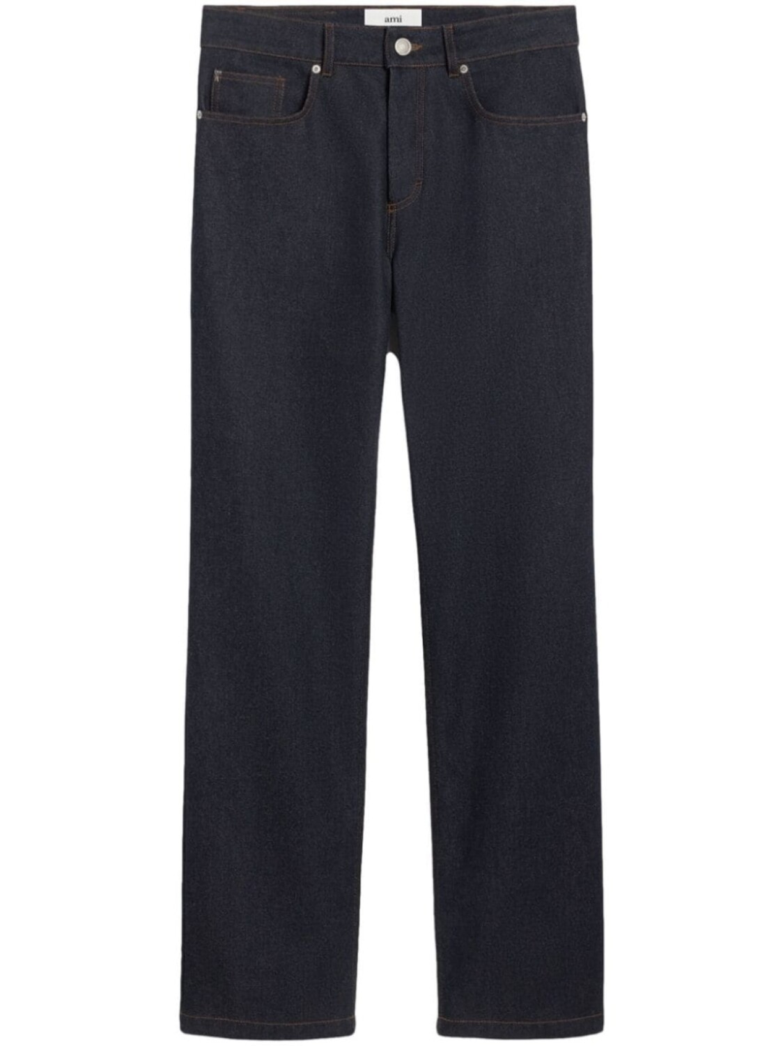 AMI Paris прямые джинсы средней посадки, синий
AMI Paris прямые джинсы средней посадки, синий