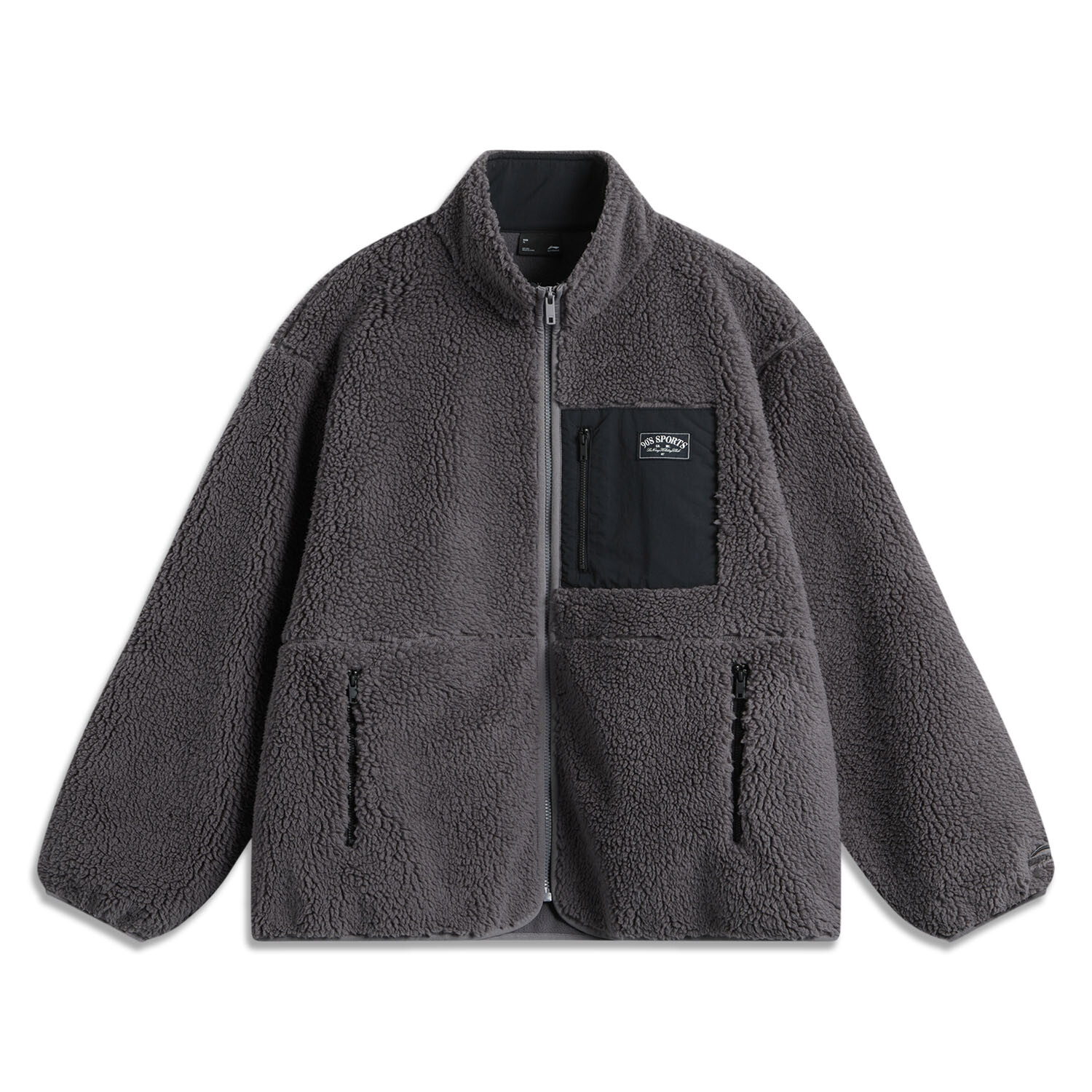 Спортивная модная коллекция флисовая куртка унисекс серый Lining
Спортивная модная коллекция флисовая куртка унисекс серый Lining