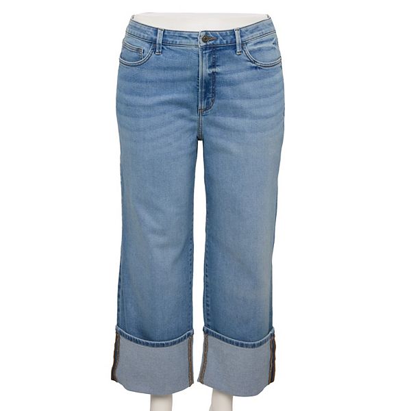 Прямые джинсы с высокой посадкой и подвернутым краем Plus size Lc Lauren Conrad
Прямые джинсы с высокой посадкой и подвернутым краем Plus size Lc Lauren Conrad