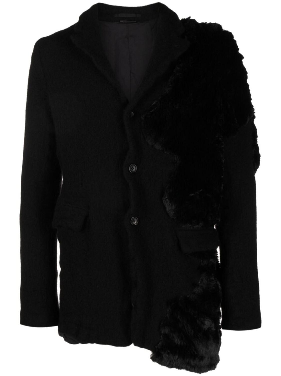 Comme des Garçons Homme Plus однобортный пиджак со вставками, черный
Comme des Garçons Homme Plus однобортный пиджак со вставками, черный